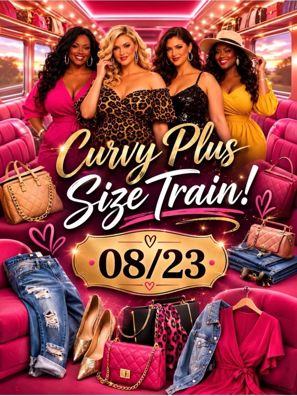 Curvy Plus Size Train! I’m on at 2:00!